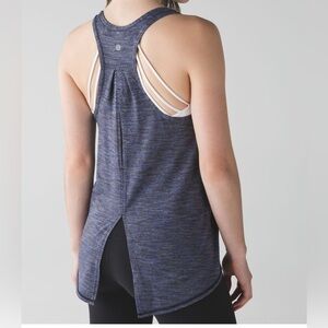 Women's Blue Lululemon Sleeveless Top